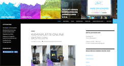 Desktop Screenshot of druckerei-blog.com